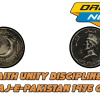 Faith Unity Discipline Afwaj-E-Pakistan 1976 Coin