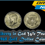 1968 Kennedy Silver Half Dollar Coin