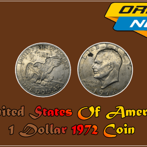 United States Of America 1 Dollar 1972 Coin